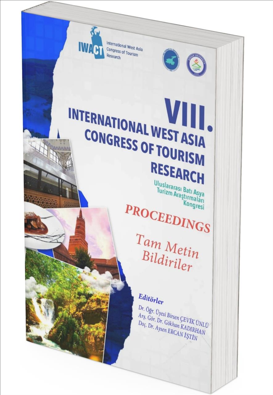 8th Internatıonal West Asıa Congress Of Tourısm Research